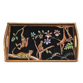 TROPICAL SM RECTANGLE TRAY 12.5" x 6.75"